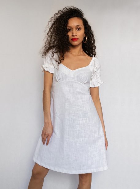 Julia dress | white – Aria Di Bari