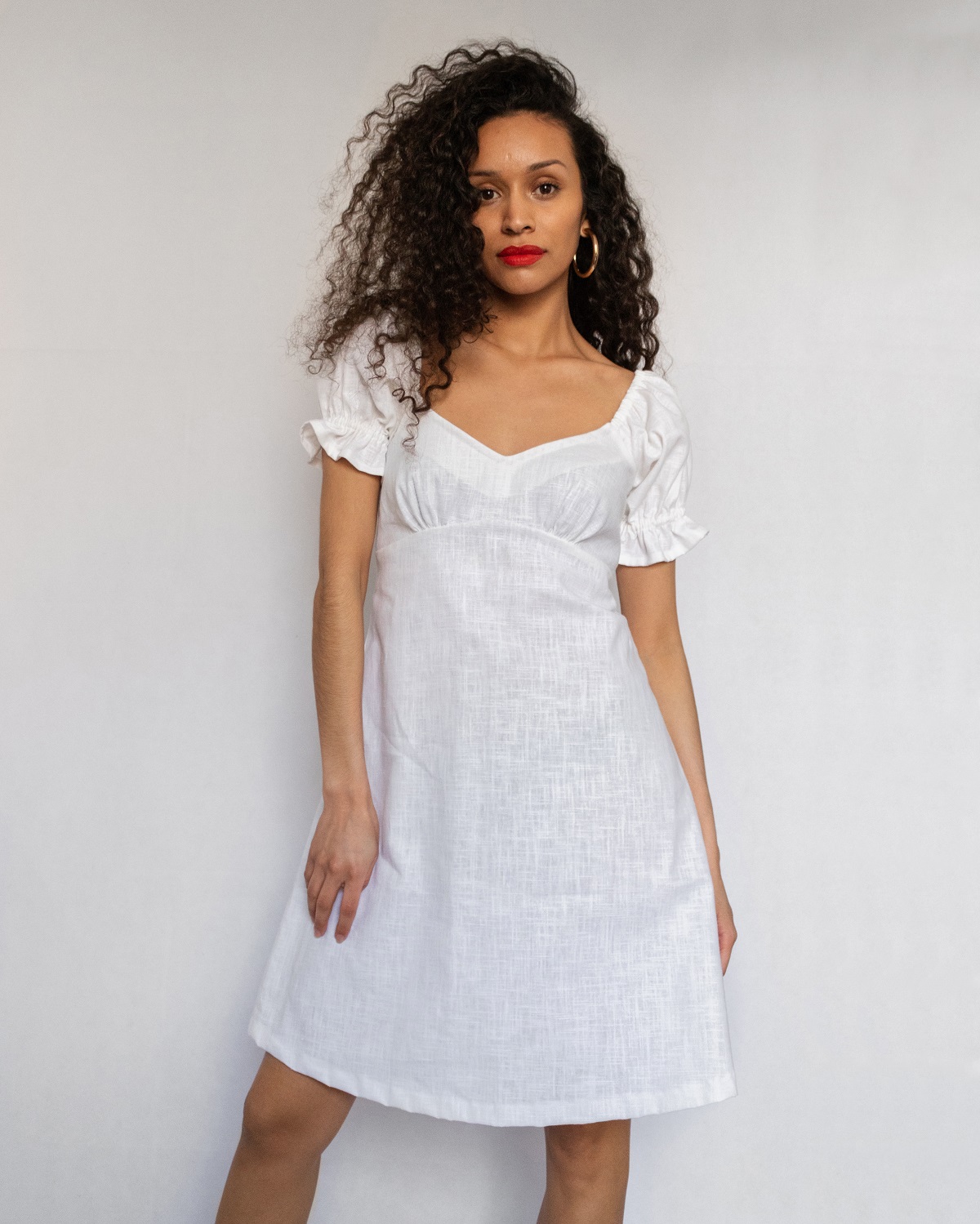 Julia dress | white – Aria Di Bari